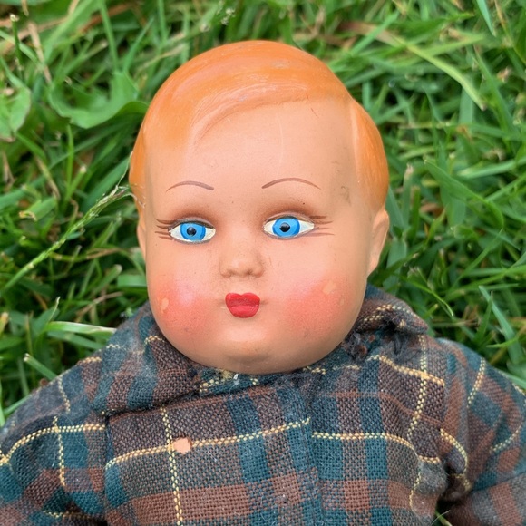 Antique Vintage Collector male boy Doll rare item Italy - Picture 7 of 15